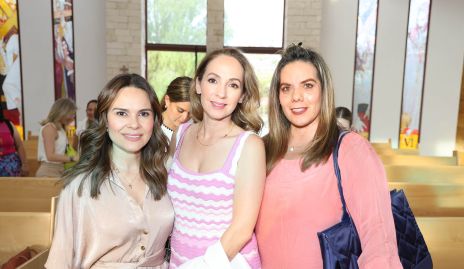  Ale Díaz de León, Lila Medina y Rocío Acevedo.