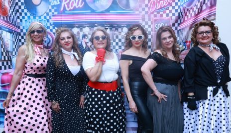  Angeles, Magda, Cukis, Leticia, Irma y Pati.