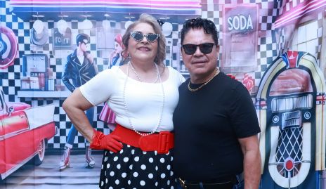  Leticia López y Pepe Longoria.