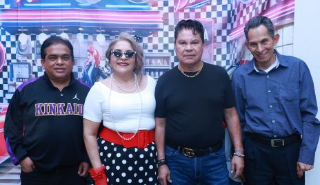  Juan José, Leticia López, Pepe Longoria y Gerardo .