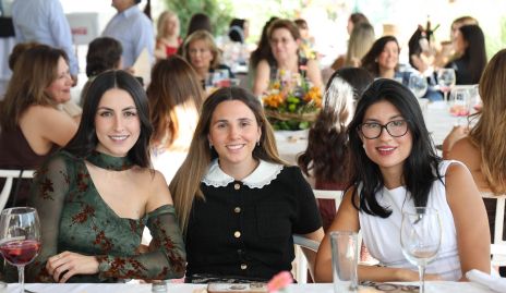  Ximena Nieto, Chiara Pizzuto y Jimena Velseca.