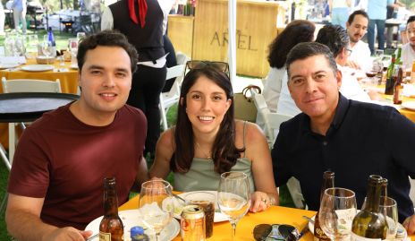  Enrique Quintero, Paola Dávila y Javier Dávila.