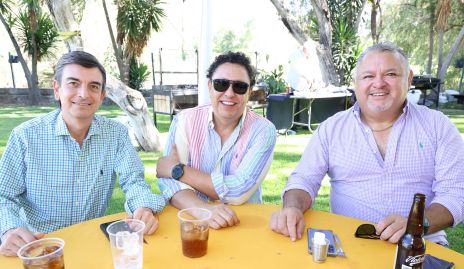  Oscar Silos, Richo Delgado y Paco Armendáriz.