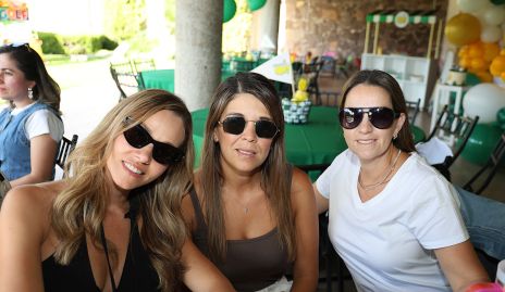  Marcela Rubio, Mari Fer Leal y Rocío Muriel.