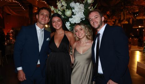  Santiago Barceló, Majo, Martina Rodríguez y Agustín.