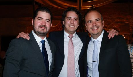  Ernesto Aguilera, Mauricio Martínez y Ricardo Cacho.