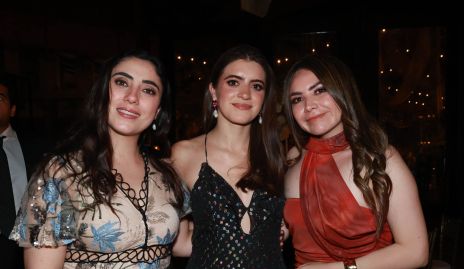  Isabela Zollino, Paola Gutiérrez y Cynthia Salcedo.