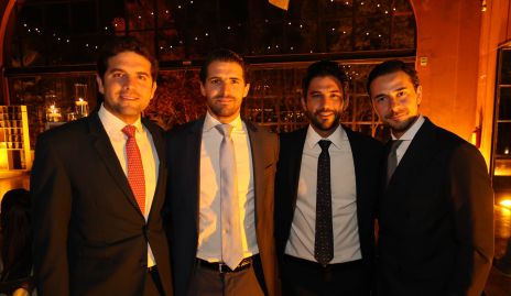  Federico Díaz Infante, Gerardo Gómez, José Luis Leiva y Juan José Rodríguez.