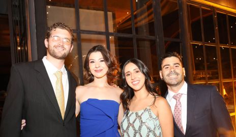  Fabián López, Ana Pau Carvajal, Ana Lucía Guerrero y Agustín Muñoz.