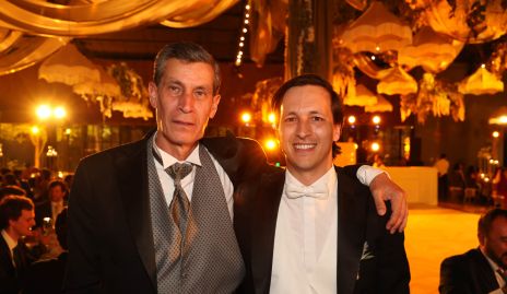  José Reyes con su hijo José.