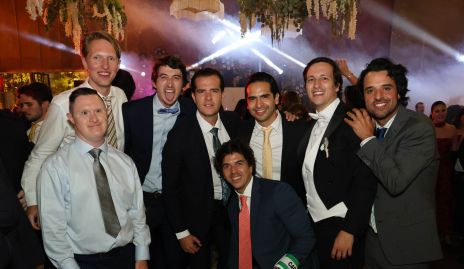  José Reyes con sus amigos.