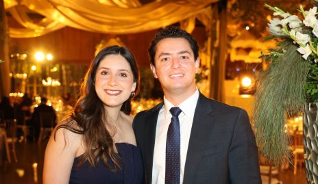 Miriam Díaz Infante y Eduardo García.