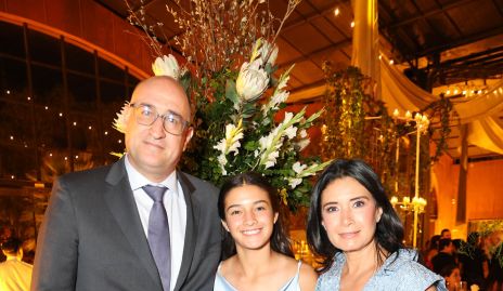  Diego Alcalá, Lucía Alcalá y Luli Reyes.