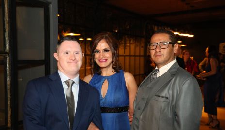  Gabriel Alcalá, Mariana Reyes y Pedro Gamiño.