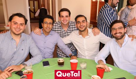  Leonardo Gordoa, Chino Zepeda, Jesús González, José Eduardo Shekaiban y Tomás Loredo.