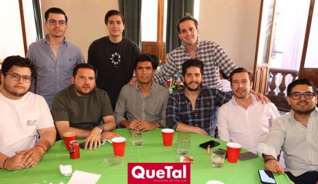  Frank González, Juan Manuel González, Jesús González, Sebastián González, David Azuara, Rafael López, Ricardo Martínez, Emilio Gutiérrez y Hugo Márquez.