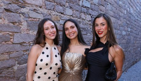  Katya, Ana Laura y Nicole Touche.