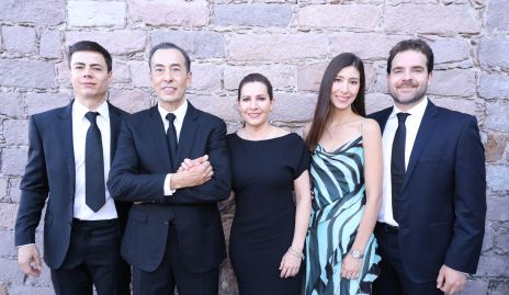  Santiago González, Jacobo González, Titi Ojeda, Sofía Crill y José Silva.