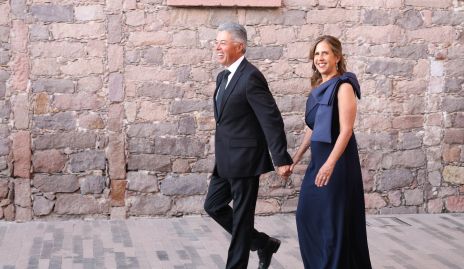 Jaime Navarro y Claudia Nava.