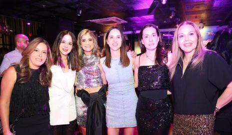  Guadalupe Vázquez, Adriana Ramón, Montse García, Charo Ortuño, Pituca Escartín y Cinthia Cruz.