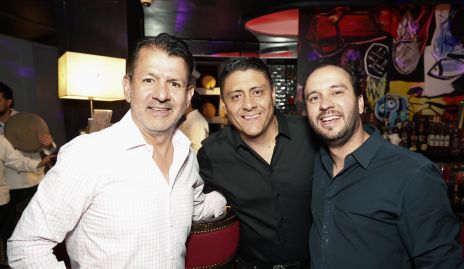  Obed Gutiérrez, Armando Briseño y Mario Azuara.