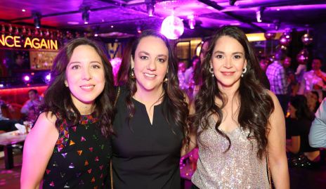  Natalia Camargo, Julieta Garelli y Gloria Batres.
