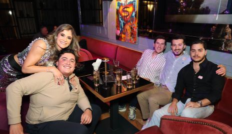  Montse García, Gerardo García, Alfredo Hernández, Jorge Lomelí y Alejandro Fernández.