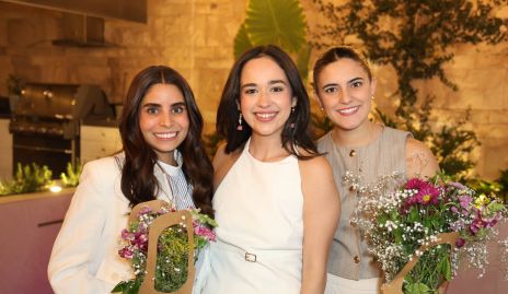 Rocío de la Vega, Ivanna Martínez y María Dolores Gómez.