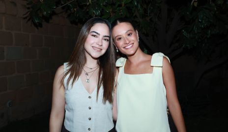  Arleth García y Sofía Medina.