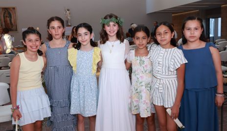  Marijó, Romina Serrato, Ivana, Catalina, Ana Pau, Josefa y Javiera.