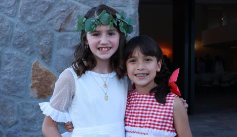  Catalina de Alba y Renata Cordero.