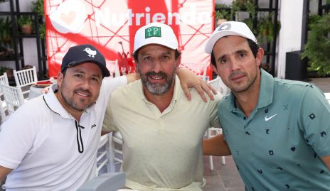  Sergio Martínez, Luis Narváez y Roberto Mejía.