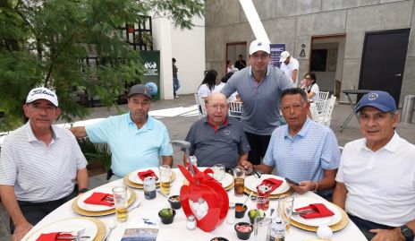  Félix Bocard, Fernando López, Juan Bremer, José Luis Meade, Julio Castelo y Jorge Castelo.