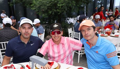  Ricardo Berrones, Chuy Rosillo y Memo Azcona.