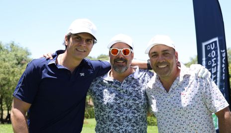  Juan Carlos Valladares, Miguel Martínez y Marcelo Basurto.