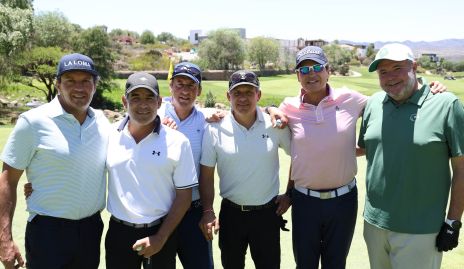  Jorge Morales, Ramón Gómez, Rodolfo Oliva, Pepe Garfias, Eduardo Gómez y Gabriel de la Maza.