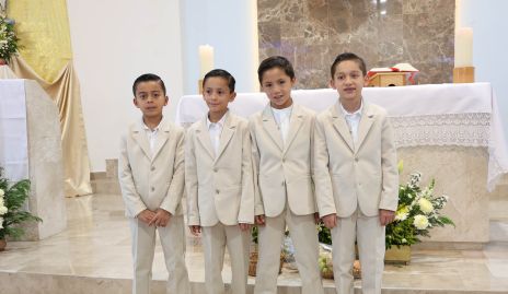  Patricio Magaña, José Francisco Goldaracena, Jorge Moreno y Héctor Martínez.