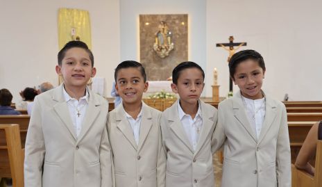  Héctor Martínez, Patricio Magaña, José Francisco Goldaracena y Jorge Moreno.