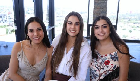  Aimé Cantú, Maria Sánchez y Montse Garza.