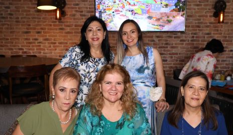  Irene Castillo, Montserrat Reyes, Rosario Castillo, Monica Carrillo y Martha Rodriguez.
