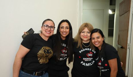  Gabriela Hernández, Mariana Jaso, Sindi Ávila y Fabiola Sánchez.
