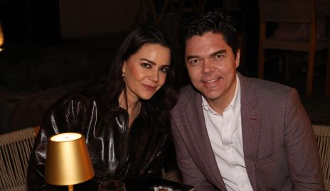 Estefanía Zaldívar y Alexander Beker.
