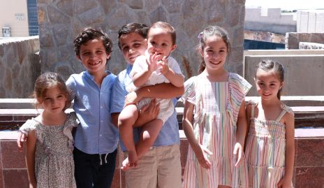  Primos Martínez Neumann, Paz, Franco, José María, Alonso, Olivia y Elena.
