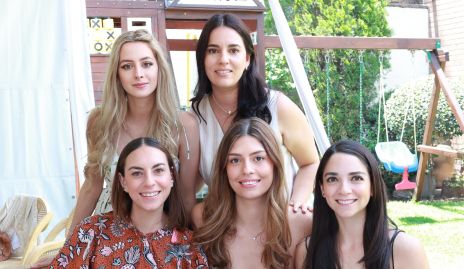  Valeria Guerrero, Andrea Espinosa, Andrea Villasana, María José Macías y Sofía Álvarez.