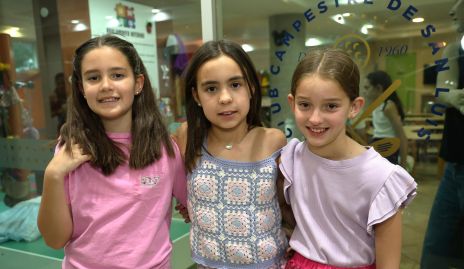  Vale Cortés, María Pía Almazán y María Inés Zamanillo.