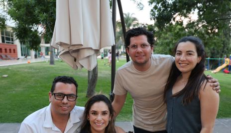  Salvador Palos, Aidé García, Rodrigo Palos y Yusa de la Rosa.