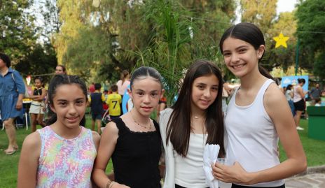  Amaya Zavala, Emilia Hernández, Isabela Bricio y María Eva Gómez.