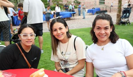  Marcelo Oliva, Edna Hernández y Daniela Polo.