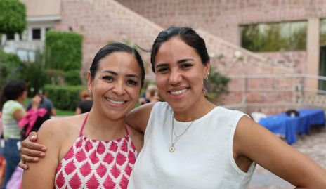  Dulce Sánchez y Saide Chevaile.