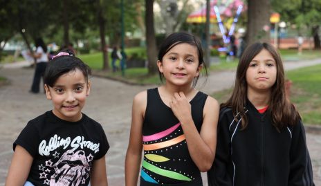 Bárbara López, Juliana Guerra y Renata González.